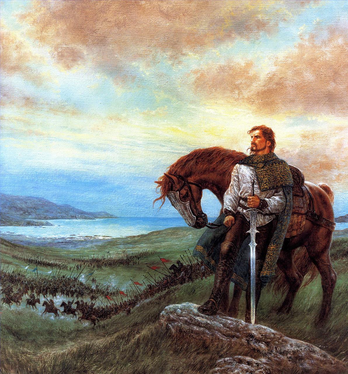 cavalier the last prince of ireland Fantastic Oil Paintings